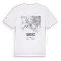 Corsico karta t-shirt