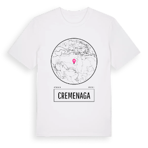 Cremenaga t-shirt – ekologisk bomull t-shirt från Pinshirt