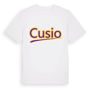 Cusio baseball t-shirt – ekologisk bomull t-shirt från Pinshirt