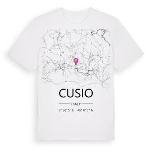 Cusio karta t-shirt – ekologisk bomull t-shirt från Pinshirt