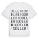 Delebio ordlek t-shirt
