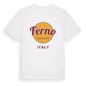 Ferno cirkel t-shirt – ekologisk bomull t-shirt från Pinshirt