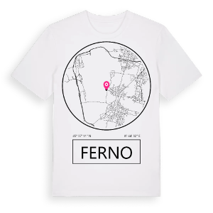 Ferno t-shirt – ekologisk bomull t-shirt från Pinshirt