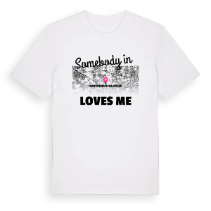 Någon i Garbagnate Milanese älskar mig t-shirt – ekologisk bomull t-shirt från Pinshirt
