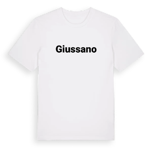 Giussano fetstil t-shirt – ekologisk bomull t-shirt från Pinshirt
