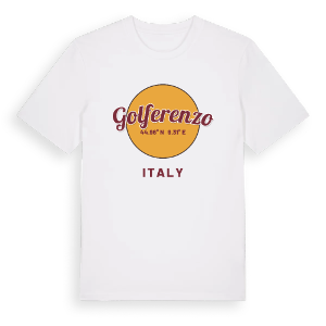 Golferenzo cirkel t-shirt – ekologisk bomull t-shirt från Pinshirt
