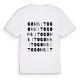 Gombito ordlek t-shirt
