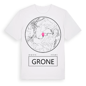 Grone t-shirt – ekologisk bomull t-shirt från Pinshirt