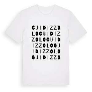 Guidizzolo ordlek t-shirt – ekologisk bomull t-shirt från Pinshirt