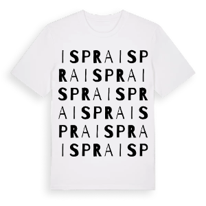 Ispra ordlek t-shirt – ekologisk bomull t-shirt från Pinshirt