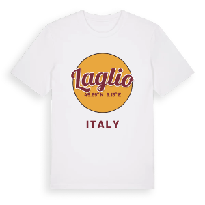 Laglio cirkel t-shirt – ekologisk bomull t-shirt från Pinshirt