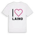 Jag älskar Laino t-shirt stort tryck