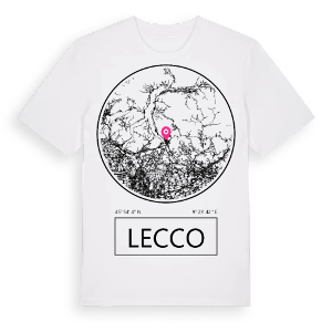 Lecco t-shirt – ekologisk bomull t-shirt från Pinshirt