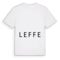 Jag älskar Leffe t-shirt stort tryck
