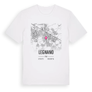 Legnano karta t-shirt – ekologisk bomull t-shirt från Pinshirt