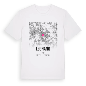 Legnano karta t-shirt – ekologisk bomull t-shirt från Pinshirt