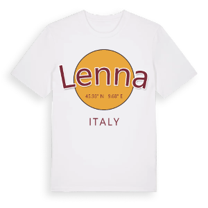 Lenna cirkel t-shirt – ekologisk bomull t-shirt från Pinshirt