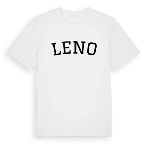 Leno böjd t-shirt – ekologisk bomull t-shirt från Pinshirt