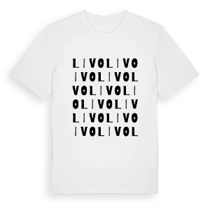 Livo ordlek t-shirt – ekologisk bomull t-shirt från Pinshirt