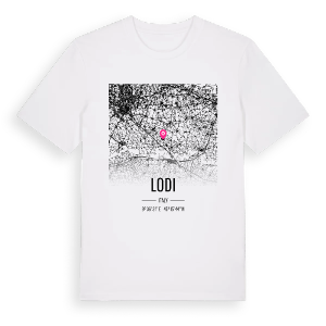 Lodi karta t-shirt – ekologisk bomull t-shirt från Pinshirt