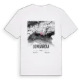 Lombardia karta t-shirt
