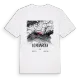 Lombardia karta t-shirt