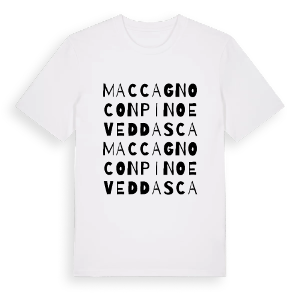 Maccagno con Pino e Veddasca ordlek t-shirt – ekologisk bomull t-shirt från Pinshirt