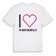 Jag älskar Marchirolo t-shirt stort tryck