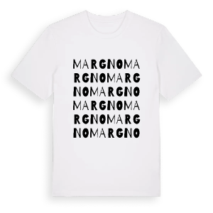 Margno ordlek t-shirt – ekologisk bomull t-shirt från Pinshirt
