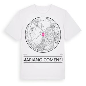 Mariano Comense t-shirt – ekologisk bomull t-shirt från Pinshirt