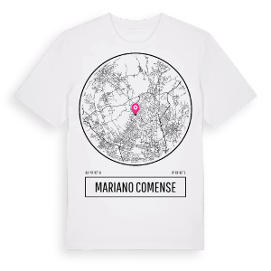 Mariano Comense t-shirt – ekologisk bomull t-shirt från Pinshirt