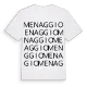Menaggio ordlek t-shirt