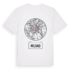 Milano t-shirt – ekologisk bomull t-shirt från Pinshirt