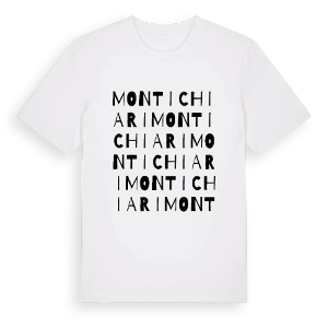 Montichiari ordlek t-shirt – ekologisk bomull t-shirt från Pinshirt