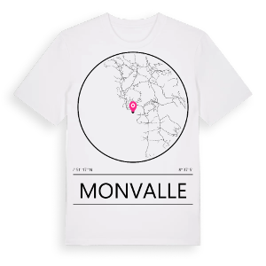 Monvalle t-shirt – ekologisk bomull t-shirt från Pinshirt