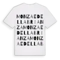 Monza e della Brianza ordlek t-shirt