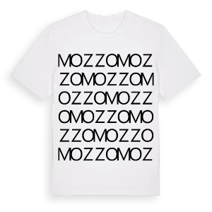 Mozzo ordlek t-shirt – ekologisk bomull t-shirt från Pinshirt