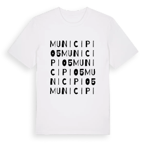 Municipio 5 ordlek t-shirt – ekologisk bomull t-shirt från Pinshirt