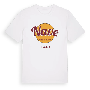 Nave cirkel t-shirt – ekologisk bomull t-shirt från Pinshirt