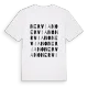 Nerviano ordlek t-shirt