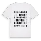 Nibionno ordlek t-shirt