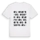Osio Sopra ordlek t-shirt