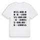 Ossago Lodigiano ordlek t-shirt