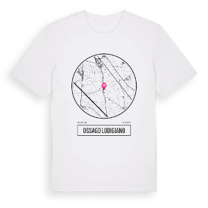 Ossago Lodigiano t-shirt – ekologisk bomull t-shirt från Pinshirt