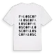 Palosco ordlek t-shirt