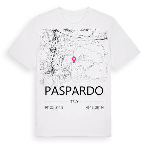 Paspardo karta t-shirt – ekologisk bomull t-shirt från Pinshirt