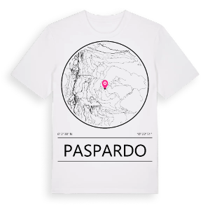 Paspardo t-shirt – ekologisk bomull t-shirt från Pinshirt