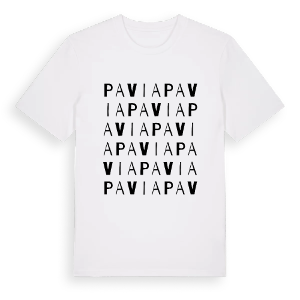 Pavia ordlek t-shirt – ekologisk bomull t-shirt från Pinshirt