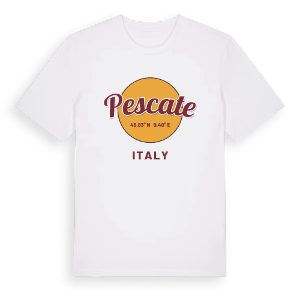 Pescate cirkel t-shirt – ekologisk bomull t-shirt från Pinshirt