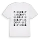 Piubega ordlek t-shirt